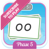 Play 'Flash Cards (Time Trial) (Phonics Phase 5)'
