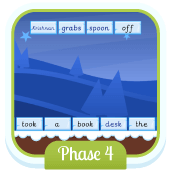 Play 'Sentence Substitution (Phonics Phase 4)'
